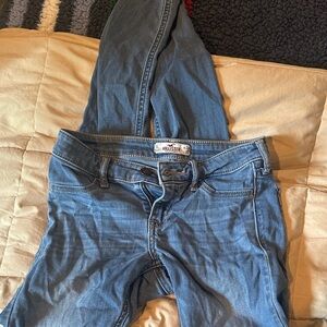 Hollister Women's Light Blue Skinny Jeans